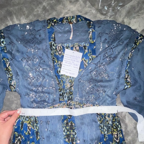 Free People Samira Maxi Top in Floral - Picture 12 of 14